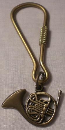 French Horn Key Chain